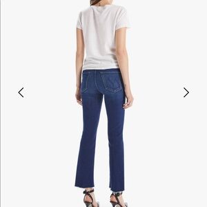 NWOT Mother Hustler Ankle Fray Home Movies Size 24 Never Worn.